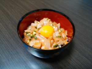 太刀魚漬け丼