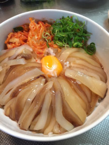 イカの沖漬け～贅沢卵かけごはん～