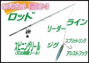 ジギング（鳴門　タチウオパターン）