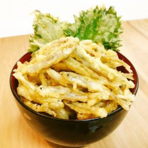 &ワカサギ丼"