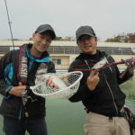 岸和田のプールでニジマス釣り！