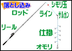 落とし込み釣り（紀北沖）
