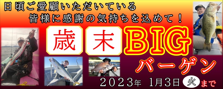 11月17日から1月3日（火）まで　歳末BIGバーゲン