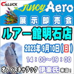 ジューシーAero展示即売会  11月10日（日）