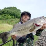 バス釣り　in布目ダム