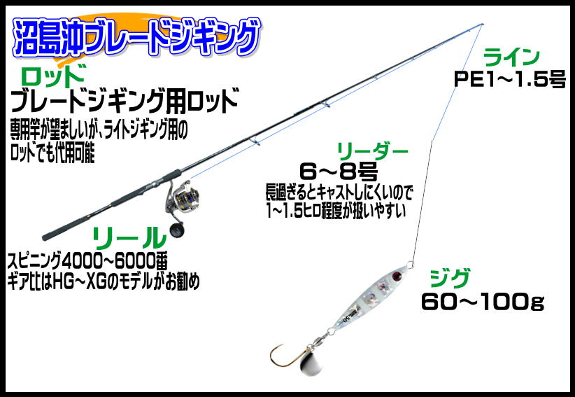 ブレードジギング (沼島沖)