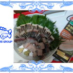 サゴシの炙り、刺身