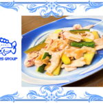 マイカときゅうりのさっぱり酢炒め