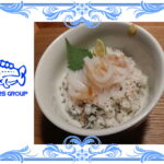 いかそうめんの大葉まぜごはん