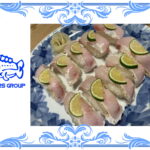 ハマチの握り（炙り仕立）